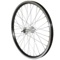 WHEEL FOR TRAILER- 20X1.75 - FULL ALUMINIUM BLACK- Ø 9 SOLID SPINDLE