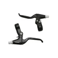 BRAKE LEVERS SET- -FOR MTB/URBAN- "3 FINGER" NEWTON -ALUMINIUM BLACK FOR V-BRAKE (PAIR)