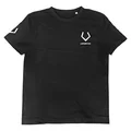 TEE-SHIRT LEADER FOX TAILLE  XL NOIR (LOGO BLANC)