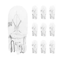 AMPOULE/LAMPE STANDARD 12V  3W CULOT W2,1x9,5d NORME W3W T10 WEDGE BLANC (COMPTEUR ET CLIGNOTANT) (BOITE DE 10)  -P2R-
