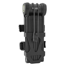 ANTIVOL VELO PLIABLE/PLIANT AUVRAY CITY LOCK 360 PRO L 120 cm NOIR + SUPPORT NIVEAU SECURITE 8 /10 - HOMOLOGUE ART**