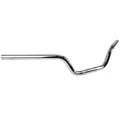 GUIDON MOTO ROUTE TOMMASELLI ACIER CHROME DIAM 22 mm LONG 725 mm HAUT 121 mm SANS BARRE DE RENFORT