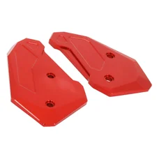 FOOTREST PLATE GUARD FOR YAMAHA 700 MT-07 ALU CNC ANODIZED RED (PAIR)  - AVOC -