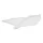 CARENAGE/COQUE AR 50 A BOITE ADAPTABLE BETA 50 RR 2012> BLANC GAUCHE  -P2R-
