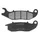 BRAKE PADS -POLINI FOR PIAGGIO 50-125-150 LIBERTY Front, 125-150 MEDLEY Front  (174.0162)  (ORIGINAL)