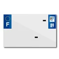 BANDE PLAQUE MOTO 210x130 POUR PVC VIERGE DEP. 89/EURO (VENDU A L'UNITE)