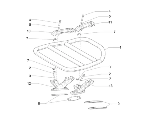 Porte-bagages arrière