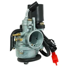 CARBURATEUR SCOOT ADAPTABLE MBK 50 BOOSTER 2004>, NITRO 2004>/YAMAHA 50 BWS 2004>, AEROX 2004> (AVEC STARTER ELECTRIQUE- SANS RECHAUFFEUR) (DIAM 16mm)  -P2R QUALITE ECO-
