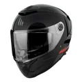 HELMET-FULL FACE MT THUNDER 4 SV SOLID- GLOSS BLACKM  (DUAL SCREEN/PINLOCK READY) (ECE 22.06)
