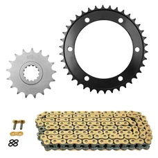 KIT CHAINE ADAPTABLE YAMAHA 1300 XJR 1998>2001, XJR SP 1999>2001  530  17x38  (DIAM COURONNE 130/150/10.5)  (DEMULTIPLICATION ORIGINE)  -AFAM-
