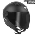 CASQUE JET ADX AJ100 NOIR MAT XS (SIMPLE ECRAN) (ECE 22.06)