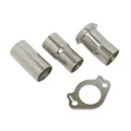 BRIDE D'ECHAPPEMENT/POT 50 A BOITE YASUNI R2 POUR MBK 50 X-LIMIT/YAMAHA 50 DTR/DERBI 50 SENDA, GPR/RIEJU 50 RS1, RS2, SMX/BETA 50 RR/PEUGEOT 50 XPS (PASSAGE BAS)