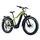 VELO ELECTRIQUE/VAE VTT FAT BIKE 26 LEADER FOX BRASA VERT KAKI 11V MOTEUR CENTRAL PANASONIC GX ULTIMATE 36V 90Nm BATTERIE 20Ah (20'' - H47cm - TAILLE L - POUR ADULTE DE 178cm à 190cm)
