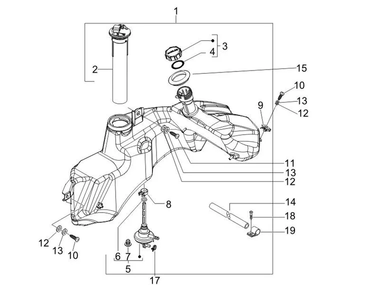 Réservoir carburant 