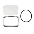REPAIR KIT FOR SPEEDOMETER (RECTANGLE SHAPED) FOR MOPED MBK 88  (COVER+GLASS+GASKET)  -SEELCTION P2R-