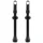 VALVE DE PNEU TUBELESS PRESTA VELOX ALU NOIR 60mm OBUS DEMONTABLE (VENDU A LA PAIRE SUR CARTE) COMPATIBLE BOSCH