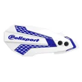 POLISPORT OPEN HANDGUARDS - MX FLOW FOR YAMAHA 125, 250 YZ, 250, 450 YZF, 125, 250, 450 WR 2008>White/blue