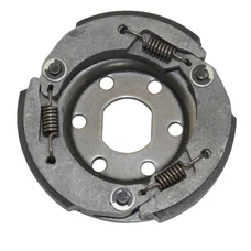 EMBRAYAGE SCOOT ADAPTABLE MBK 50 BOOSTER, NITRO/YAMAHA 50 BWS, AEROX/APRILIA 50 SR/MALAGUTI 50 F12 (DIAM 107 - 3 MACHOIRES)  -P2R-