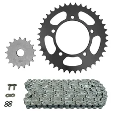 KIT CHAINE ADAPTABLE APRILIA 125 RS 2006>2012  520  17x40  (DIAM COURONNE 100/120/10.5)  (DEMULTIPLICATION ORIGINE)  -AFAM-