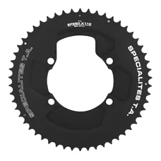CHAINRING FOR ROAD BIKE - Ø 110 - 4 ARMS - For SHIMANO ULTEGRA R8000 / 6800 TA SPEED 2-X110 (AERO) 54 Teeth- COMPATIBLE 105 5800+R7000/DURA ACE 9000+9100 Black Ø.FOR SHIMANO ULTEGRA R8000 / 6800 11 Speed (ASK FOR BOLT KIT NON-INCLUDED)