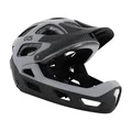 CASQUE VELO DESCENTE INTEGRAL GES D-SCENT NOIR/GRIS TAILLE 52-56CM (VENDU EN BOITE) - CONFORME EN1078