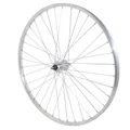WHEEL FOR URBAN BIKE- 650X30A (26x1 3/8) -REAR ALUMINIUM - ALUMINIUM HUB- -SOLID SPINDLE- 1/3 Speed hub (35-590) (SOLD WITH NUTS 10X100)