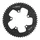 PLATEAU ROUTE 5BRA D.110 STRONGLIGHT CT2  SRAM 53DTS EXTERIEUR NOIR POUR RED/FORCE/RIVAL 11V. (POUR INTERIEUR 39DTS)