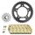 KIT CHAINE ADAPTABLE APRILIA 1200 CAPONORD 2013>2016, 1200 CAPONORD RALLY 2015>2019  525  17x42  (DIAM COURONNE 100/120/10.25)  (DEMULTIPLICATION ORIGINE)  -AFAM-