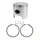 PISTON ORIGINE PIAGGIO 180 HEXAGON 2T/GILERA 180 RUNNER 2T  -4876390002-