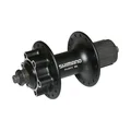 WHEEL HUB- REAR FOR MTB- SHIMANO M475 DISC BLACK 32 spokes-. 10/9SPEED.