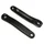 MANIVELLE DROITE + GAUCHE STRONGLIGHT MAGAN3B 175mm NOIR ISIS POUR BOSCH 3ème GENERATION (DEPORT 10mm)