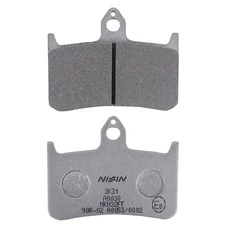PLAQUETTE DE FREIN NISSIN POUR HONDA CBR 900 RR FIREBLADE 1992>1997, CB 1000 F, CB 1300 F, 125-250 NS, 600 NTV, VFR 750 R, 750 RC45, VTR 1000  AV (2P-203NS) (SEMI METAL)