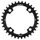 PLATEAU VTT 4BRA D.104 POUR SUNRACE 34DTS MONO NOIR ALU COMPATIBLE AUTRES MARQUES NARROW WIDE