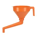 ENTONNOIR PRESSOL EN POLYETHYLENE ORANGE DIAMETRE 160mm COMBINE AVEC WAL  (VENDU A L'UNITE)