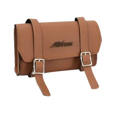 SADDLE BAG FOR BICYCLE -VINTAGE - BROWN LEATHER EFFECT