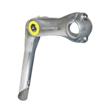 QUILL STEM FOR URBAN BIKE-  NEWTON -ADJUSTABLE- Ø22,2mm L105mm SILVER - FOR BAR Ø 25.4mm