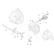 Levier de la boîte de vitesses