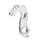 DERAILLEUR HANGER-MARWI-ALUMINIUM- KUOTA...  GH-122 (SOLD PER UNIT)