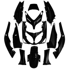 FAIRINGS/BODY PARTS FOR MAXISCOOTER  YAMAHA 500 TMAX 2001>2007 BLACK GLOSS  (12 PARTS KIT)