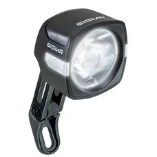 ECLAIRAGE VELO VAE / E-BIKE AVANT SUR FOURCHE SIGMA EOX FL100 6/60V 100LUX NOIR COMPATIBLE FIDLOCK - POUR VOIR A 80M