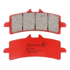 PLAQUETTE DE FREIN BREMBO POUR TRIUMPH 1050 SPEED TRIPLE S 2016>2020 AV / DUCATI 1260 DIAVEL S 2019>2022 AV / APRILIA 1100 RSV4 FACTORY 2019>2023 AV (ROUTE METAL FRITTE) -07BB37SA