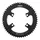 PLATEAU ROUTE 4BRA D.110 POUR SHIMANO ULTEGRA R8100 MICHE 54DTS EXTERIEUR NOIR 12V.