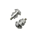 DIABOLO FOR PADDOCK STAND M8 SILVER- FOR HONDA/SUZUKI (WITH CHC CONTERSUNK SCREW)  -AVOC- (PAIR)