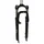FORK- FOR TREKKING BIKE 28 " ZOOM (COIL) BLACK - ADJUSTABLE/LOCKOUT- TRAVEL. 50MM- THREADLESS STEERER Ø 1''1/8-28,6 OUTER COMPATIBLE V-BRAKE/DISC