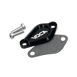OBTURATEUR POMPE A HUILE 50 A BOITE VOCA EVO POUR MINARELLI 50 AM6/DERBI 50 SENDA, GPR ALU CNC NOIR