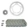 CHAIN AND SPROCKET KIT FOR HONDA CB 600 F HORNET 1998>2006  520  15x42  (OEM SPECIFICATIONS)  -AFAM-