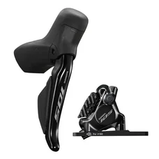 FREIN A DISQUE ROUTE HYDRAULIQUE DI2 SHIMANO 105 ARRIERE 12V. R7170 DOUBLE NOIR (LEVIER/MANETTE AVEC ETRIER BR-R7170+DURITE ASSEMBLE 1700mm)