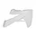 CARENAGE/CACHE RESERVOIR 50 A BOITE ADAPTABLE RIEJU 50 MRT 2009>2021, MRT ENDURO 2009>2021, MRT PRO 2009>2021, MRT SM 2009>2021 BLANC BRILLANT DROIT  -P2R-