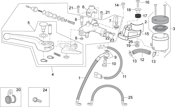 Maît. cyl. frein AV