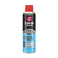 GRAISSE 3-EN-UN BLANCHE AU LITHIUM (AEROSOL 250 ml)